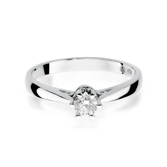 Gold Diamant Ring WeißGold EW-234 0.30ct