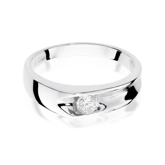 Gold Diamant Ring WeißGold EW-15 0.25ct