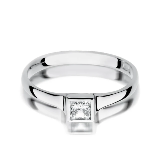 Gold Diamant Ring WeißGold EW-391 0.30ct
