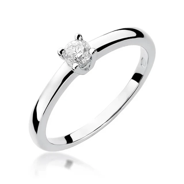 Gold Diamant Ring WeißGold EW-292 0.20ct