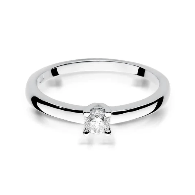 Gold Diamant Ring WeißGold EW-292 0.20ct