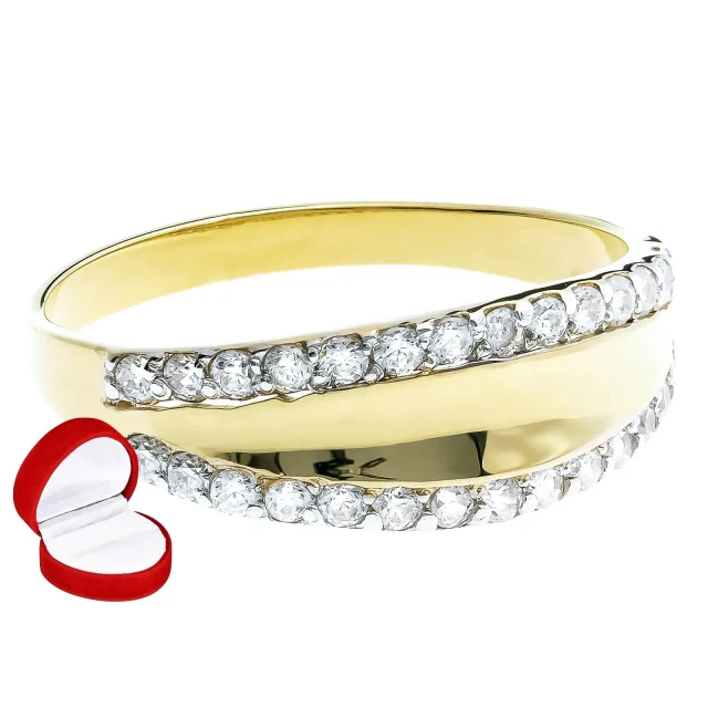 Gold Ring Modernes Design