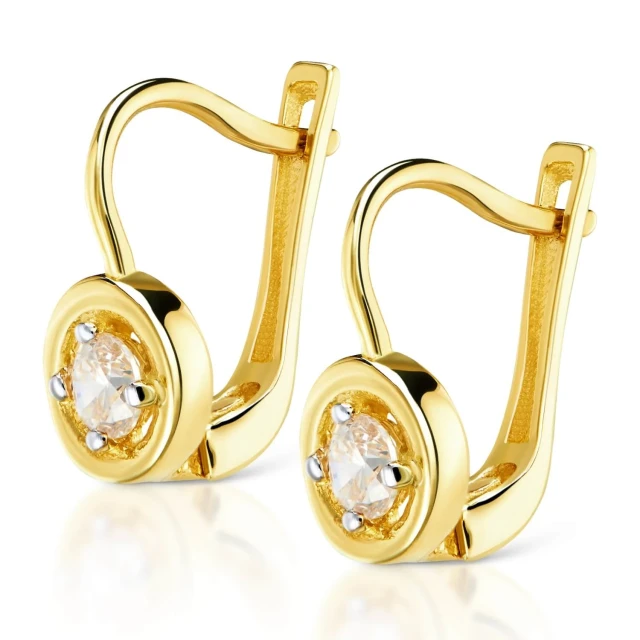 Goldene Ohrringe Lania