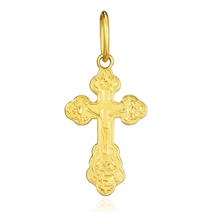 Złoty krzyżyk prawosławny