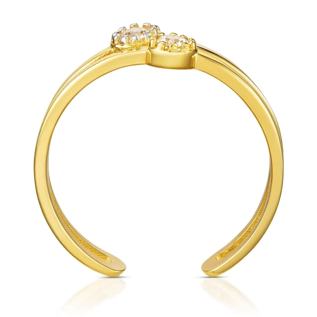 Gold Ring Doppel Ehering