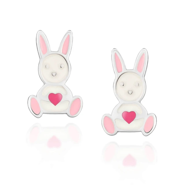 Silber Ohrringe "Rabbit Ears"