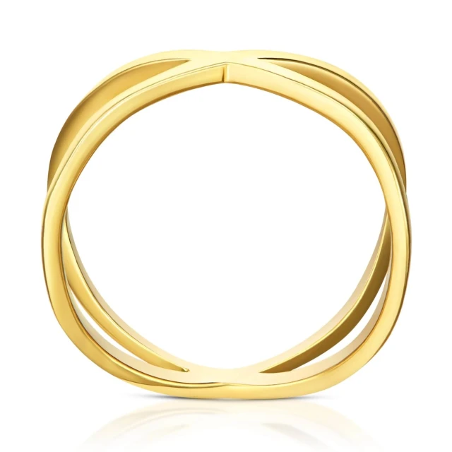 Goldener Ringkorb