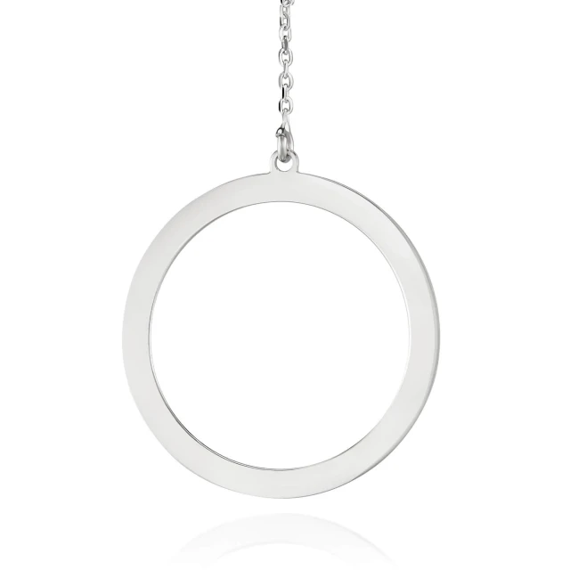 Silber Halskette CIRCLE Mohito