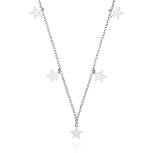 Srebrny naszyjnik GWIAZDKI