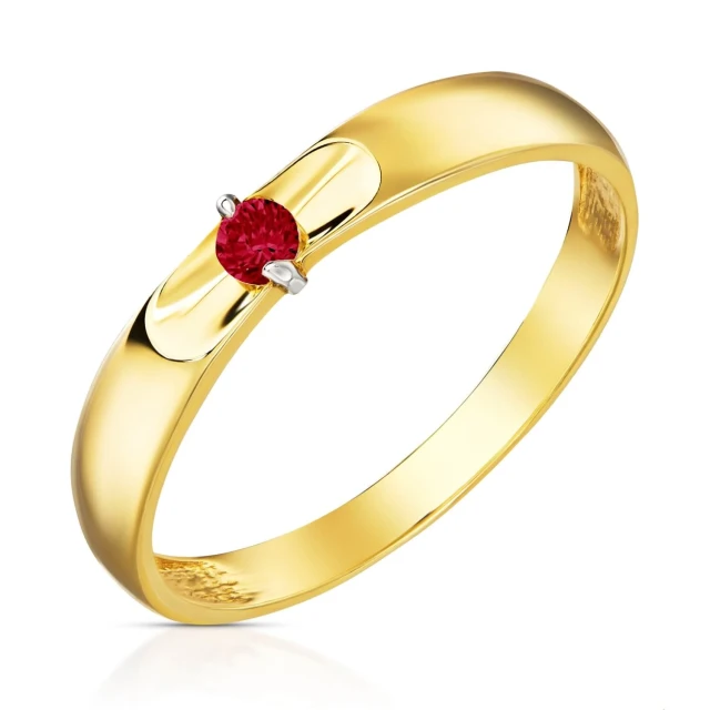 Ring gerillter Ehering mit Goldring