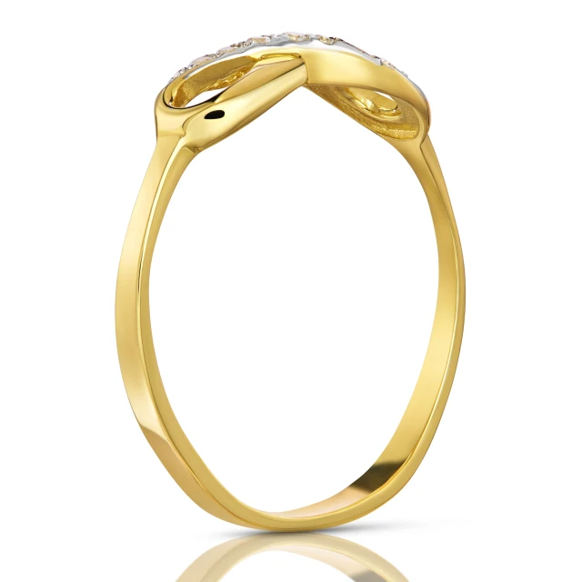 Infiniti Gold Ring