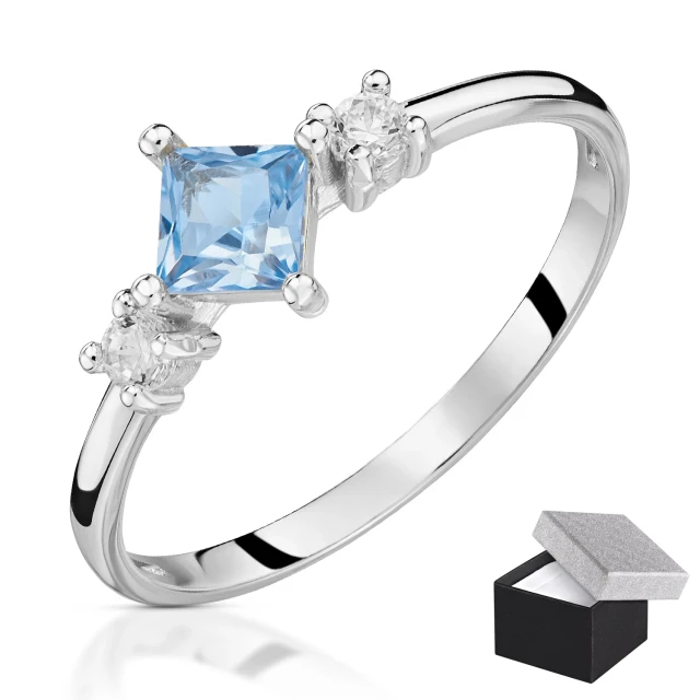 Silberring Eric Azure