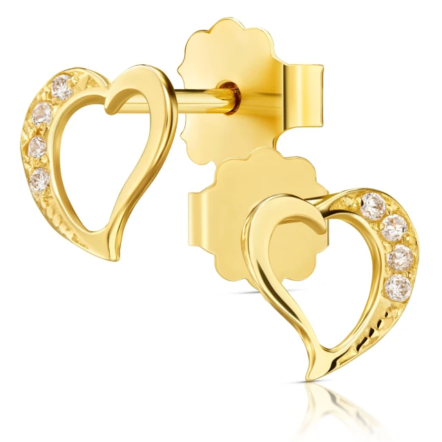 L'amour Gold Ohrringe