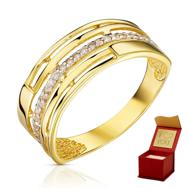 Gold Ring Breiter Ehering 585