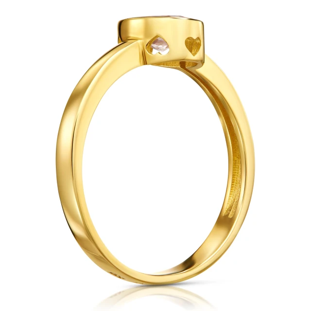 Einfacher Ring aus Gold