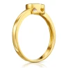 Złoty pierścionek Simple