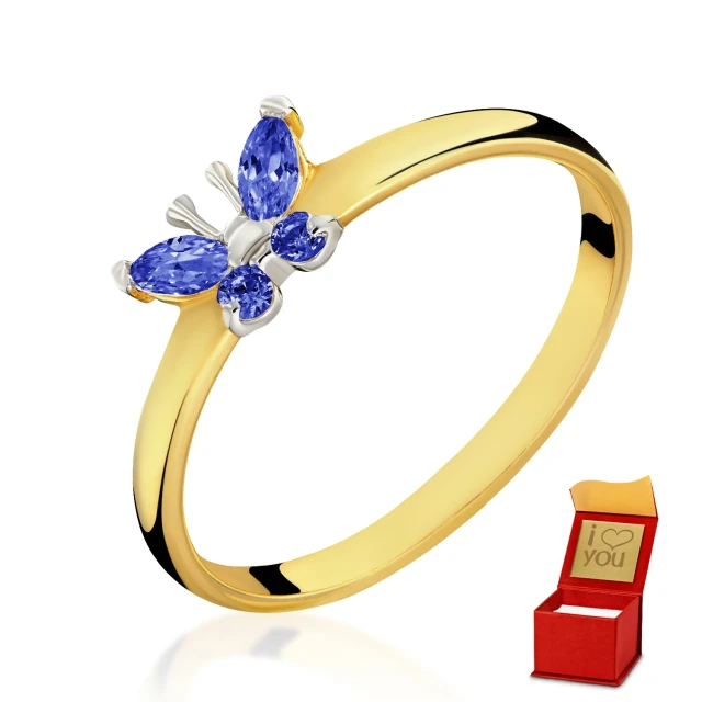 Goldring BUTTERFLY blau Probe 585