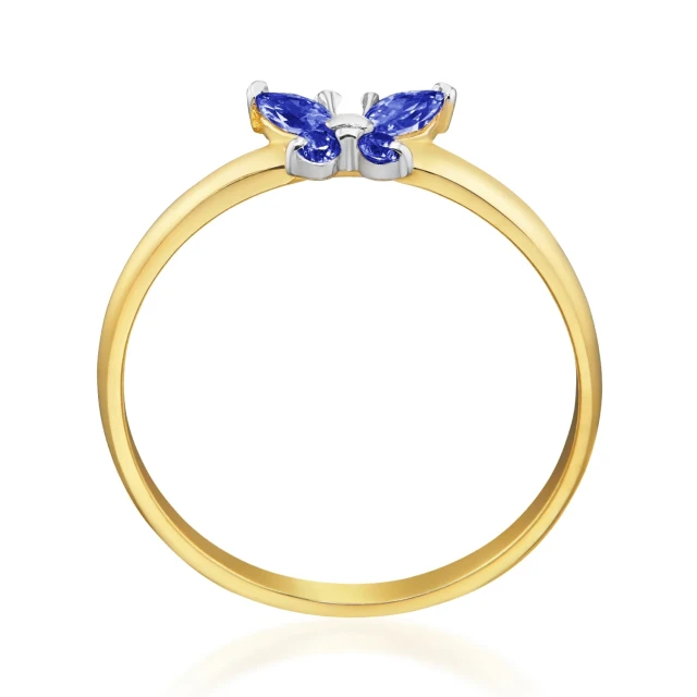 Goldring BUTTERFLY blau Probe 585