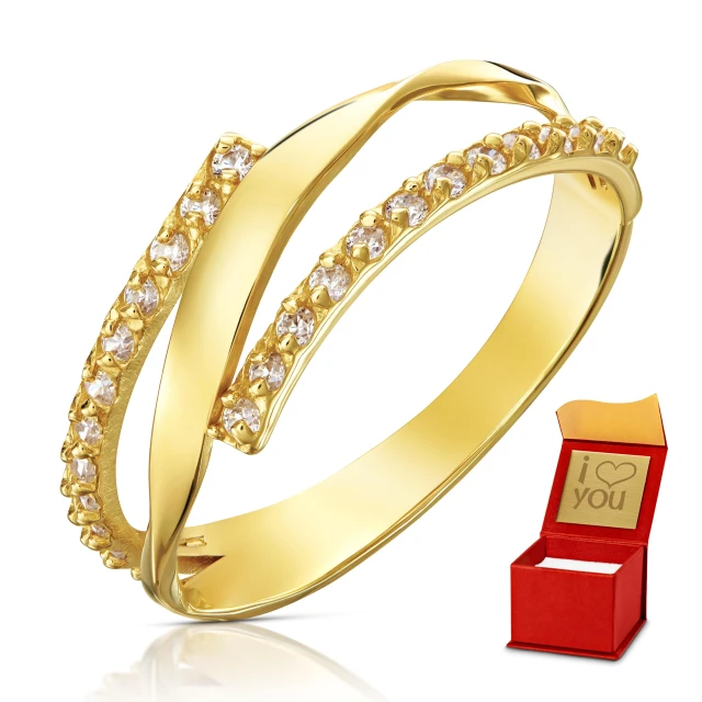 Gold raffinierter Ring
