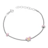 Silbernes Armband mit BUTTERFLY