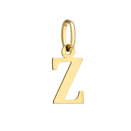 Zawieszka złota literka Z