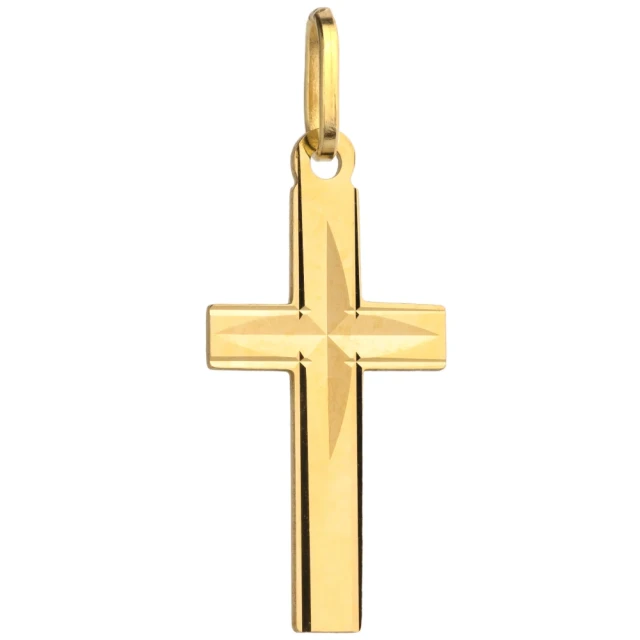 Goldenes Kreuzrillenmuster