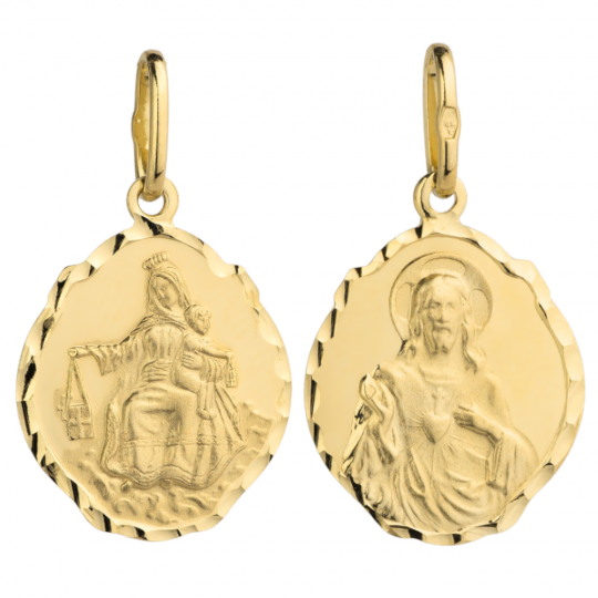 Medalik duży szkaplerz pr 585