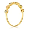 Złoty pierścionek MULTICOLOR KAMIENIE ER.0015k