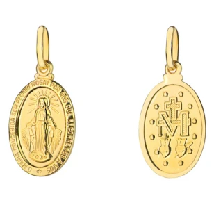 Cudowny Medalik zawieszka wisiorek pr. 585