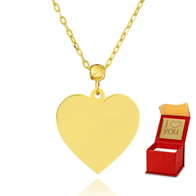 Goldene Halskette All Love versuch 585