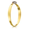 Złoty pierścionek CZARNE KAMIENIE ER.0029c