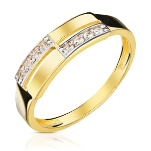 Gold Ring Doppelring II P3.1660 | ergold