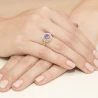 Gold Diamantring EY-274 Amethyst | ergold