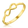 INFINITY GOLD RING