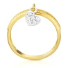 Gold Ring Hängendes Herz 585 P1.968P | ergold