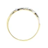 Gold Eingestreuter Ring Zirkonia-Geflecht prba 585 P1.23P | ergold