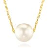 Goldene Perlenkette Lucia W.Perlenkette| ergold