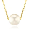 Goldene Perlenkette Lucia W.Perlenkette| ergold