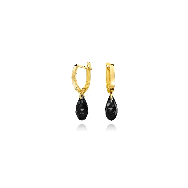 Nature Gold Ohrringe aus Swarovski Kristall