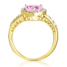 Gold Ring 585 Verlobung Pink Herz | ergold