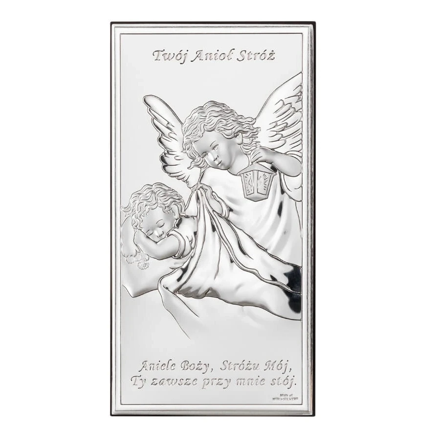 Obrazek Aniołek z Latarenką Twój Anioł Stróż z Modlitwą