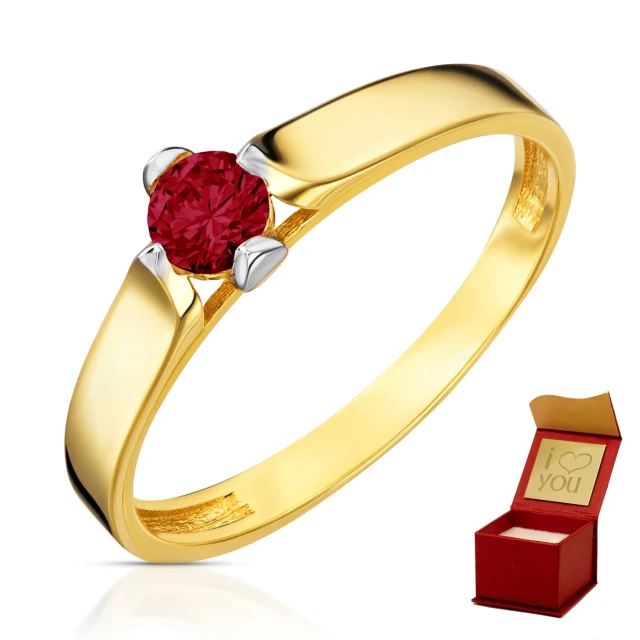 copy of Gold Ring Forever Beispiel 585