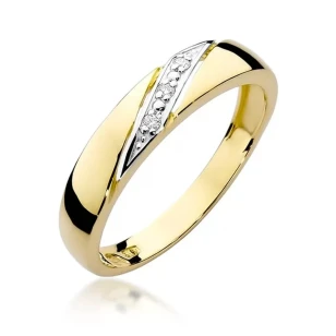 Gold Diamant Ring EY-118 0.02ct | ergold