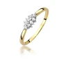 Gold Diamant Ring EY-427 0.11ct | ergold
