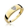 Gold Diamant ring EY-64 0.03ct | ergold