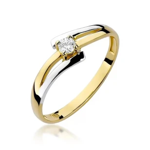 Gold Diamant Ring EY-210 0.08ct | ergold