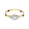 Gold Diamant Ring EY-56 0.17ct | ergold