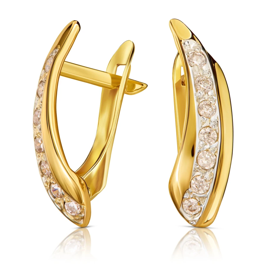 Goldene Ohrringe Mona K3.2465 | ergold