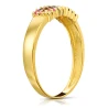 Gold Ring Farbige Steine Probe 585 Versuch 585 P3.1489k | ergold