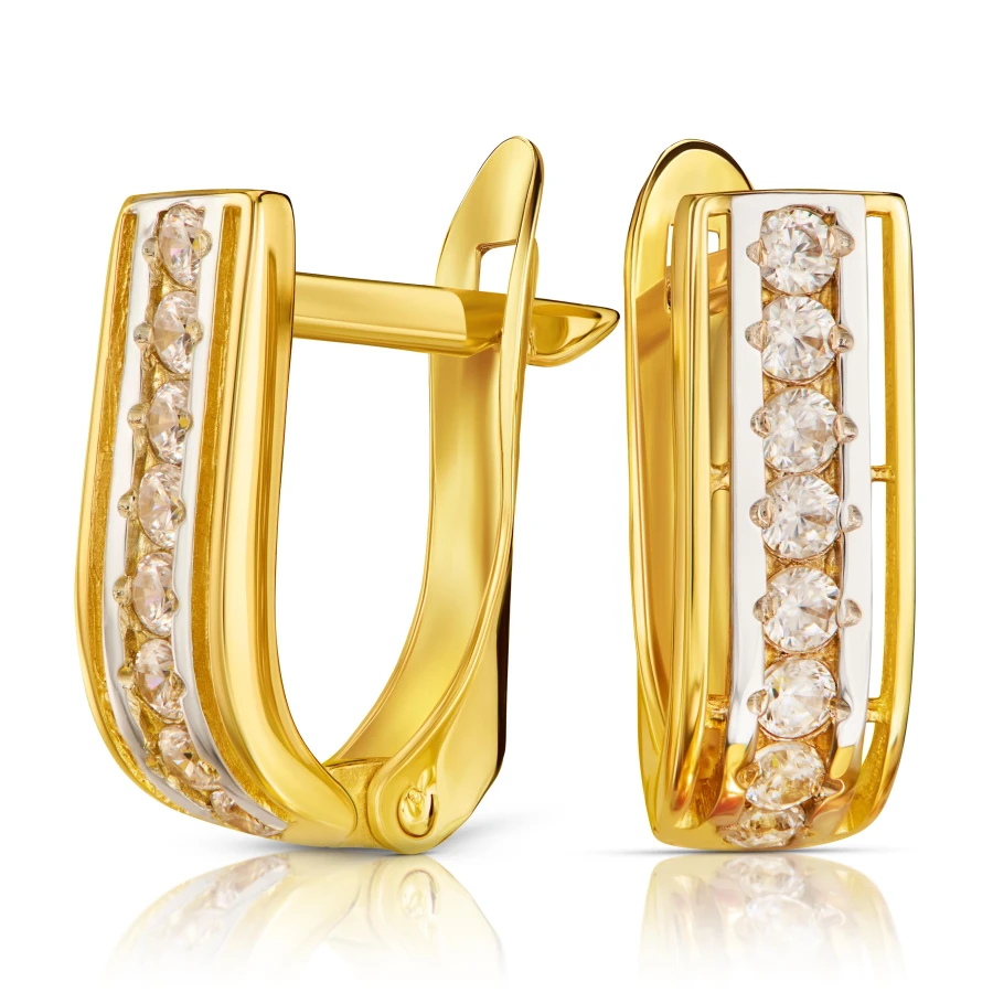 Goldene Ohrringe Mona K3.2465 | ergold